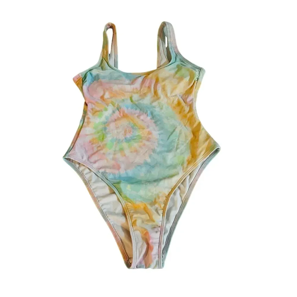Stoney Clover Target Tie Dye One Piece Swimsuit Size S Small